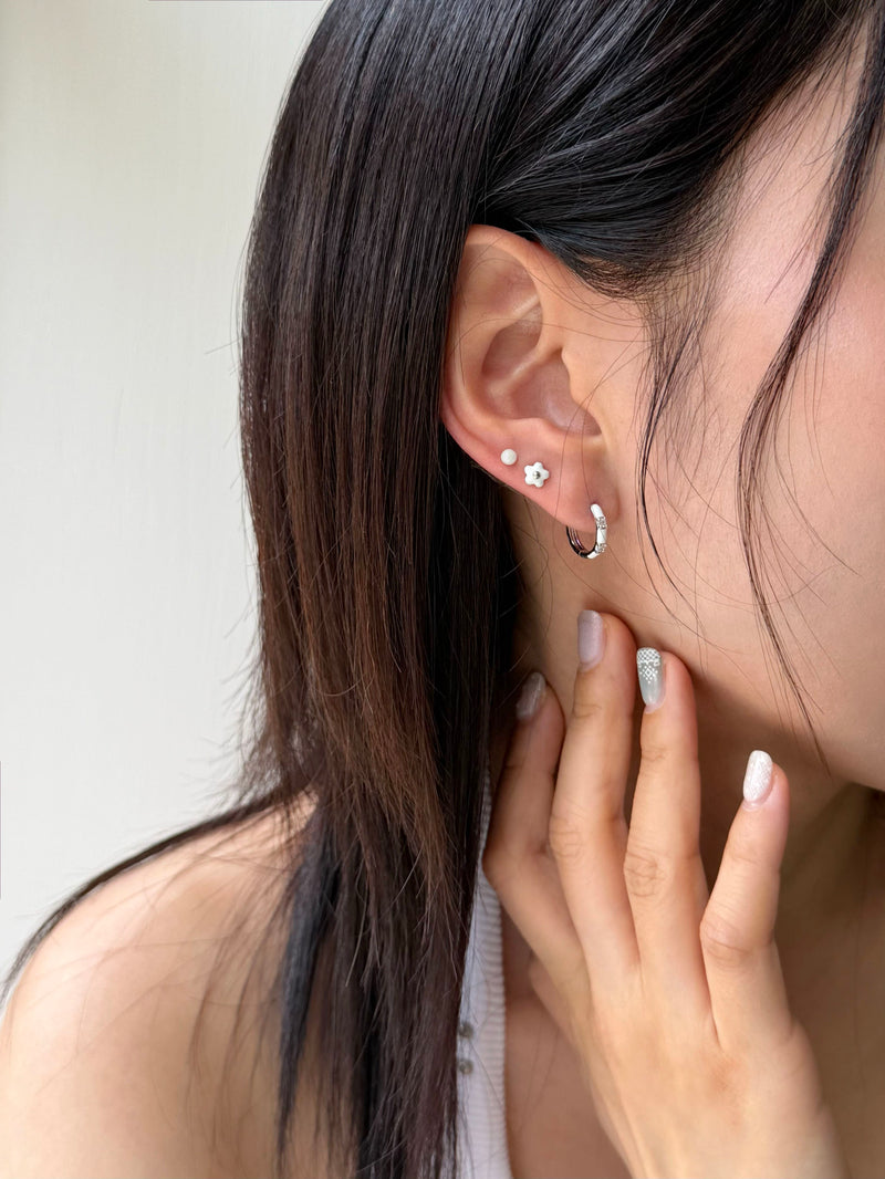 [サージカル]ルキーフラワー ピアッシング (4Color) 16G