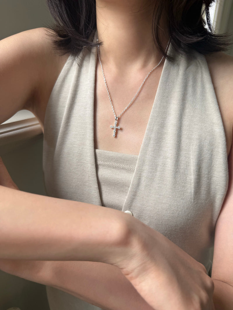 [Surgical] สร้อยคอเชือกหัวใจสีฤดูใบไม้ร่วงยาว (3 สี/ความยาวปรับได้)