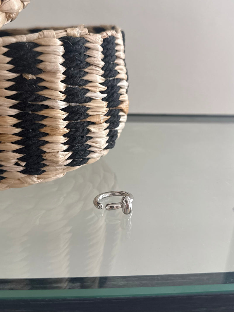 スティック＆マッシュルームモチーフ オープンリング