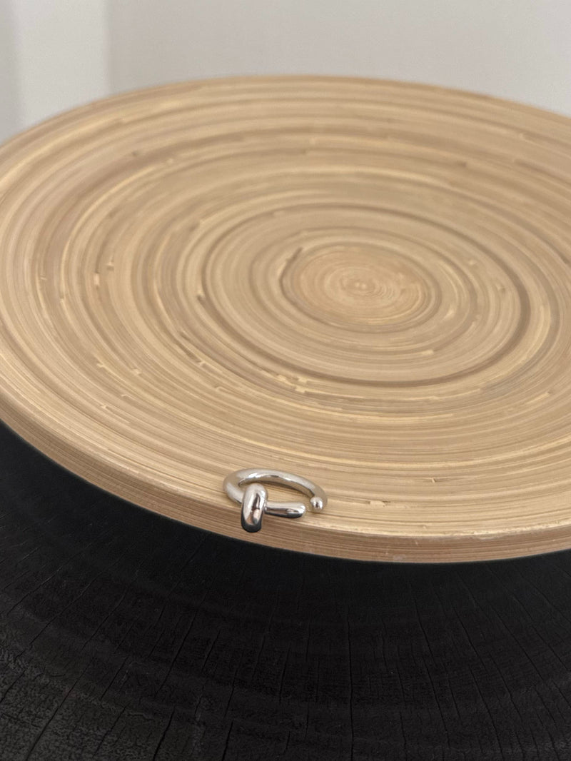 スティック＆マッシュルームモチーフ オープンリング