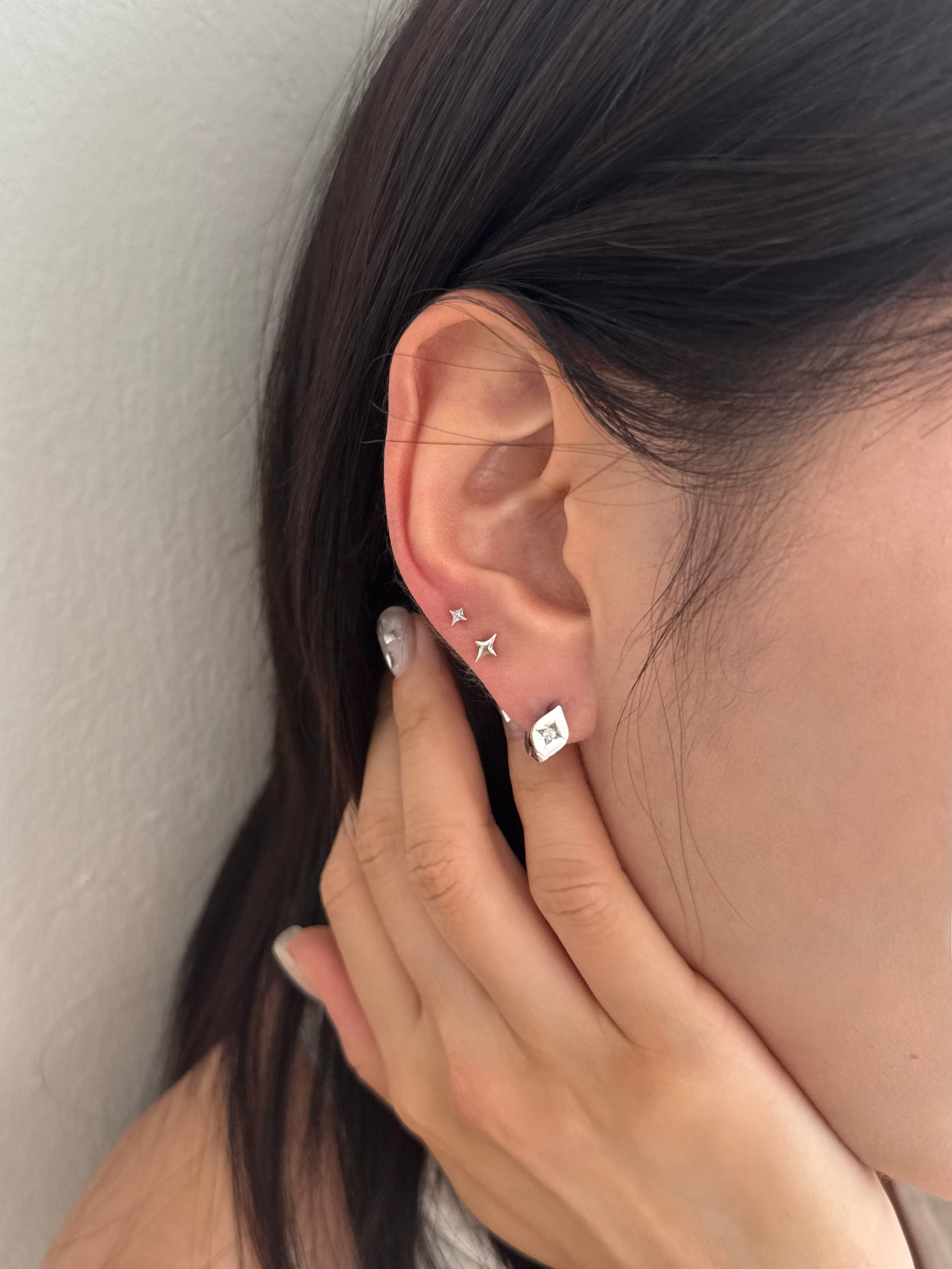 [全サージカル] NEW スターモチーフピアス (7Type) ボディピアス 16G ピアッシング