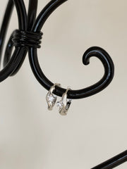 [925 Silver] Triple Cubic Sparkling Ring