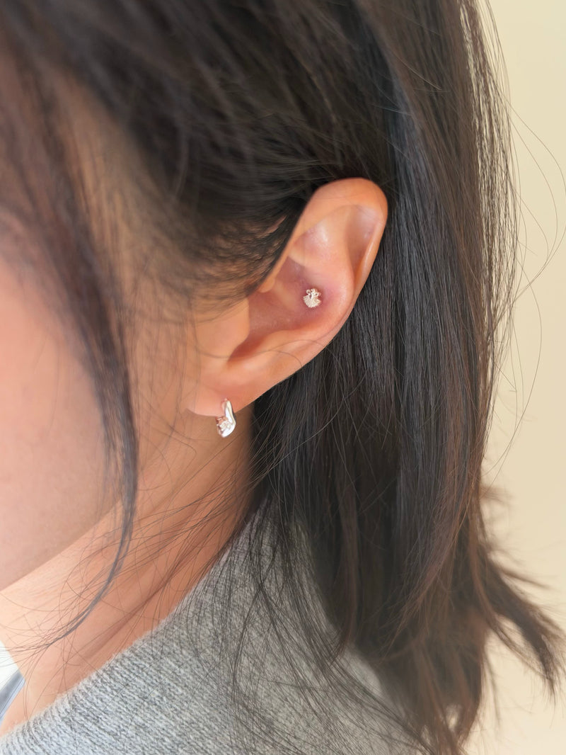 [925 Silver]アンティーク オーナメント ピアス（3Type）20G ボディピアス スパイラル オーナメン