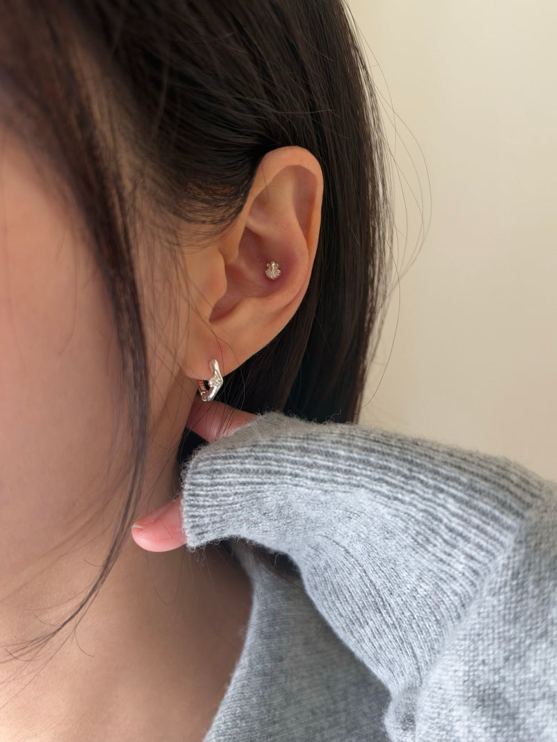 [925 Silver]アンティーク オーナメント ピアス（3Type）20G ボディピアス スパイラル オーナメン