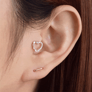 [16G] シンプルスクエアピアッシング Piercing 10000won 