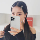 [2個SET] ガラガラ ドロップ ヘアピン Hair soo&soo 