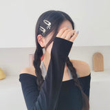 [2個SET] ガラガラ ドロップ ヘアピン Hair soo&soo 