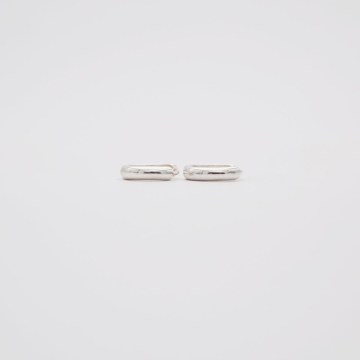 [925 Silver]2mmラウンドリングピアス Earrings 10000won 