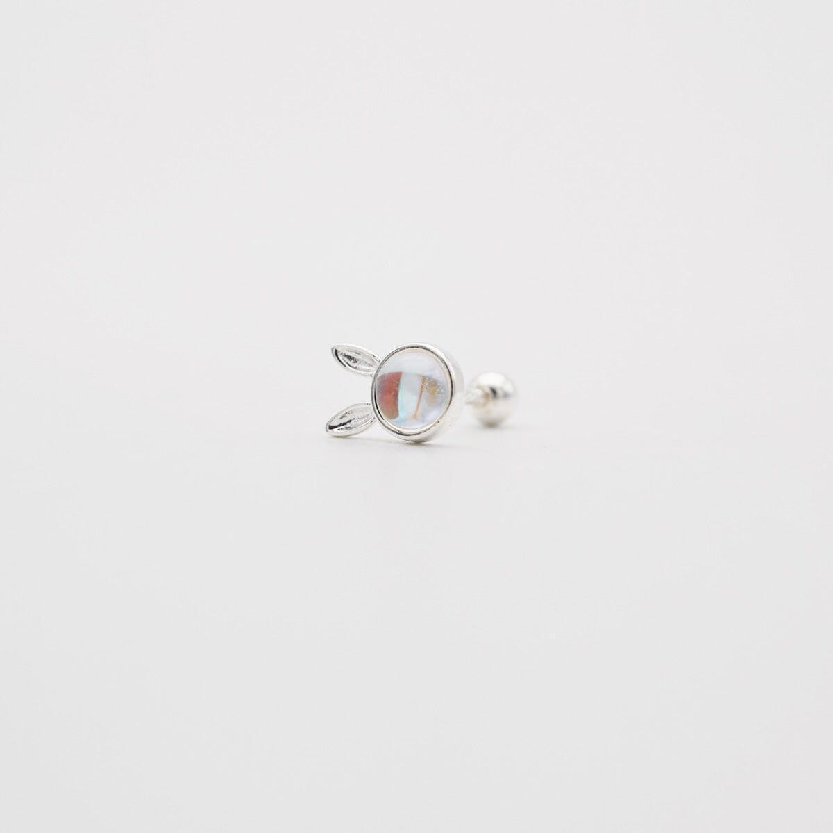[925 Silver]アクアウサギピアス Piercing 10000won 