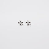[925 Silver]ボリューム四葉のクローバーピアス Earrings 10000won 