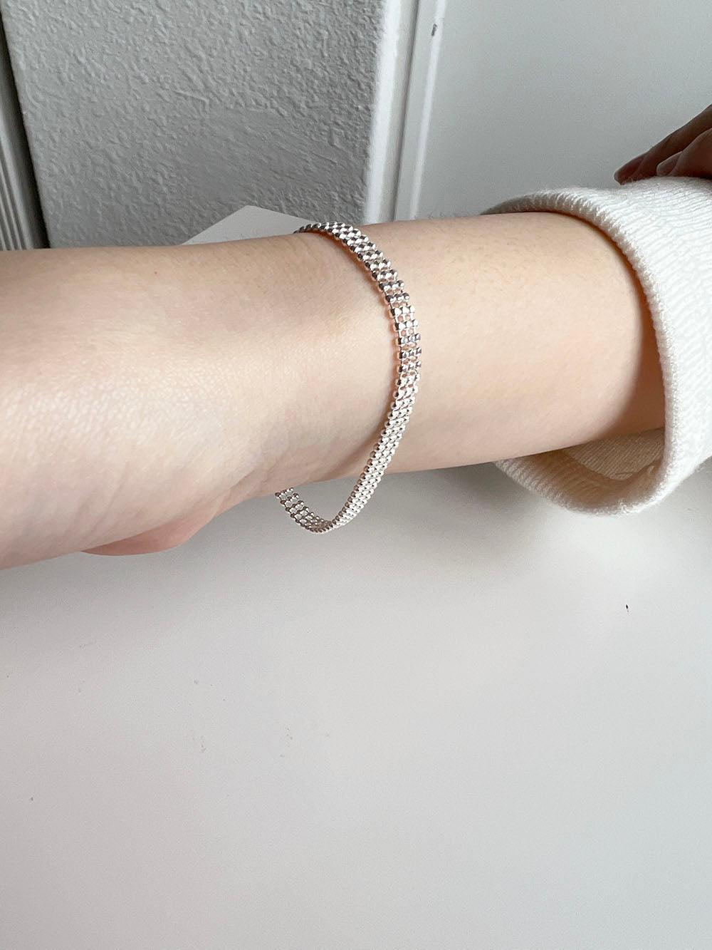 [925 Silver]ボールレースブレスレット Bracelet The Klang 