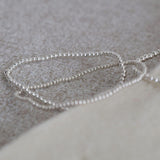 [925 Silver]デイリーシルバーボールブレスレット Bracelet 10000won 