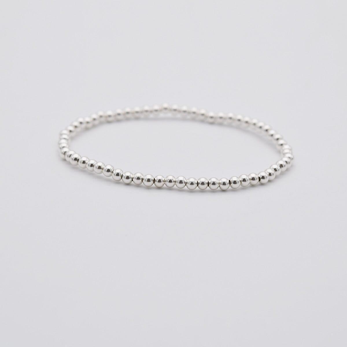 [925 Silver]デイリーシルバーボールブレスレット Bracelet 10000won 
