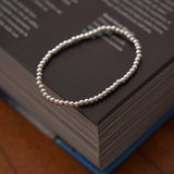 [925 Silver]デイリーシルバーボールブレスレット Bracelet 10000won 