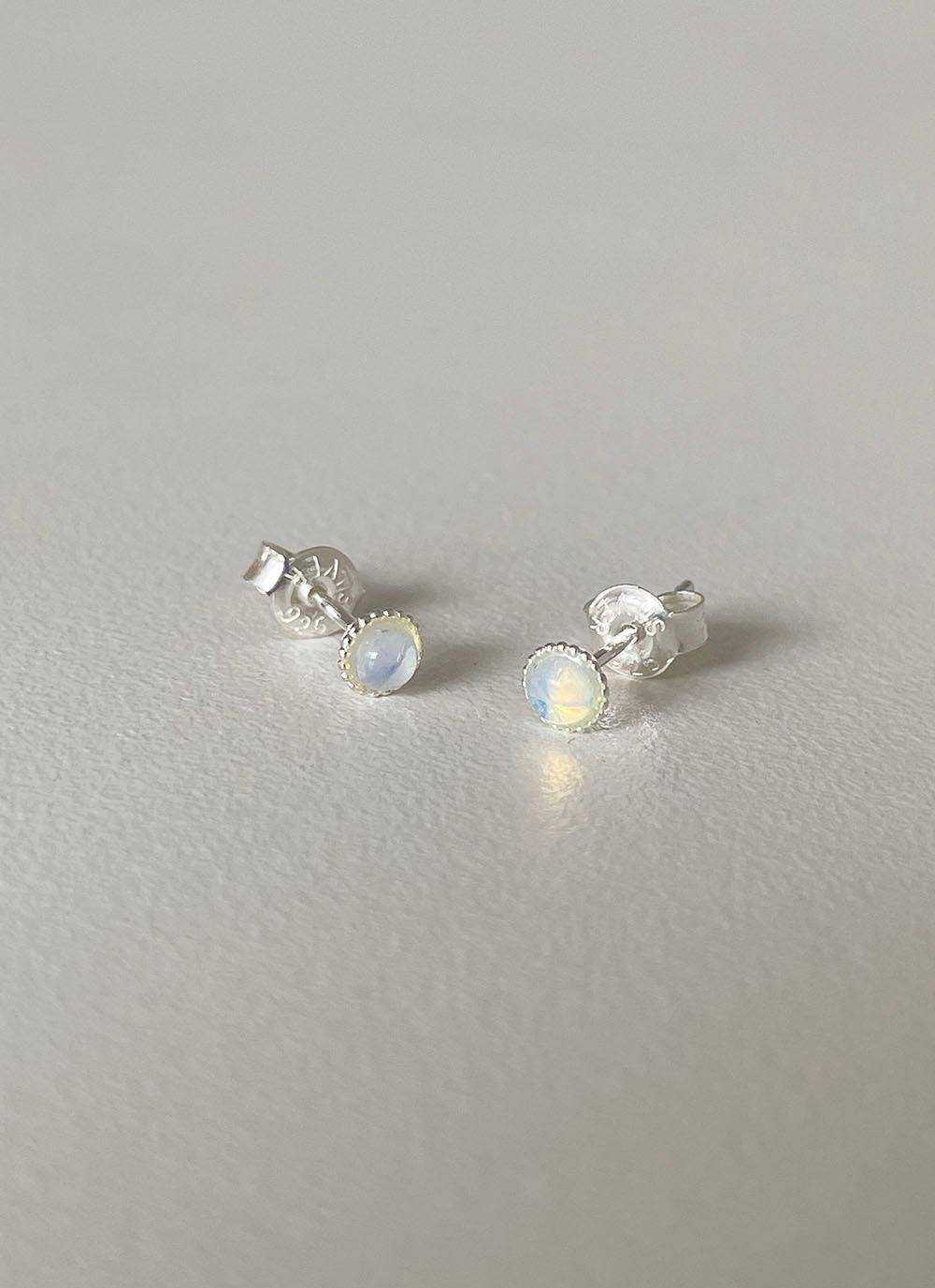 [925 Silver]フルーツゼリー原石ピアス Earrings The Klang 