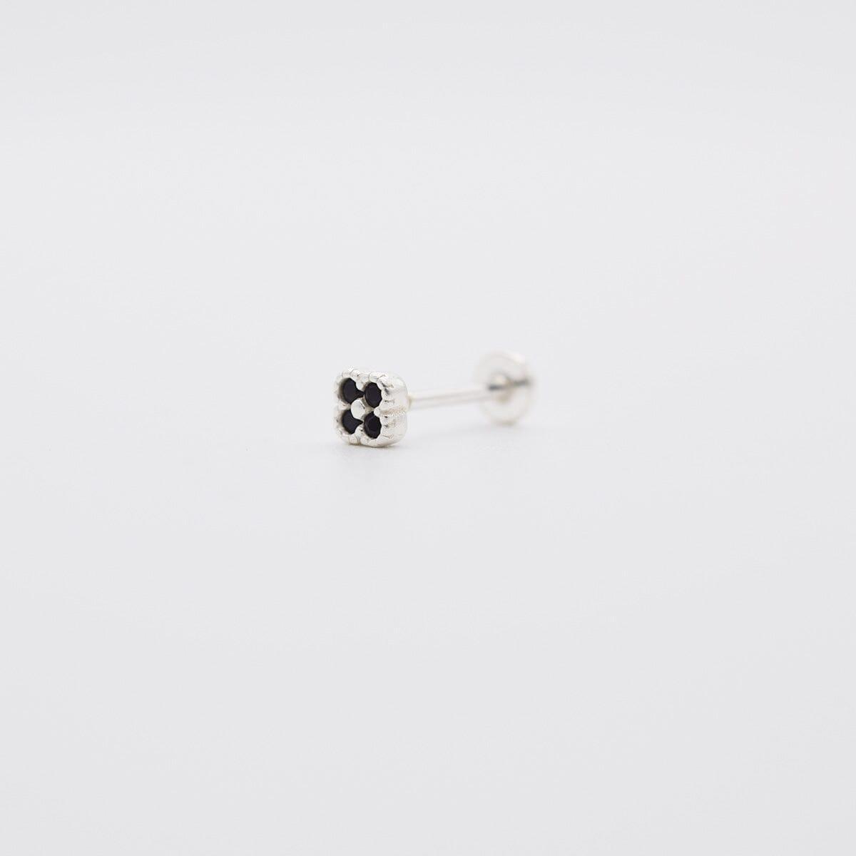 [925 Silver]カラー 四葉花 ラブレットピアス Piercing 10000won 