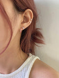 [925 Silver]カラーキュービックリングピアス Earrings younglong-seoul 