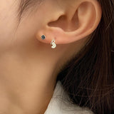 [925 Silver]カラースマイルピアス Piercing 10000won 