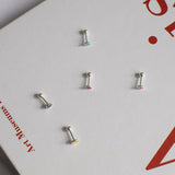 [925 Silver]カラースマイルピアス Piercing 10000won 