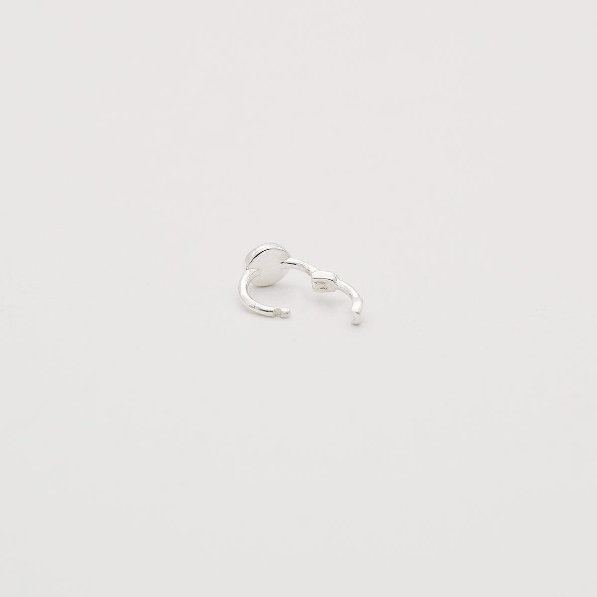 [925 Silver]カラースマイルリングピアス Earrings 10000won 