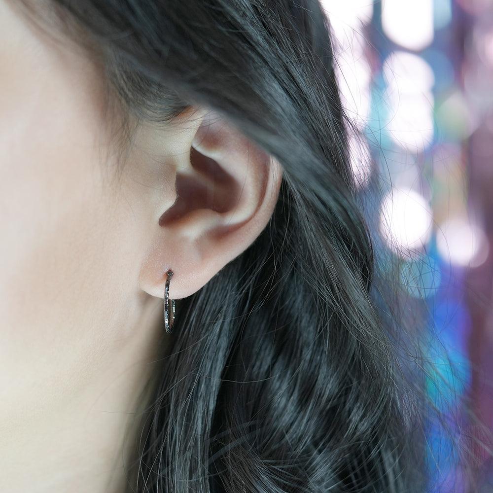 [925 Silver]カットリングピアス Earrings SET ME UP♡ 