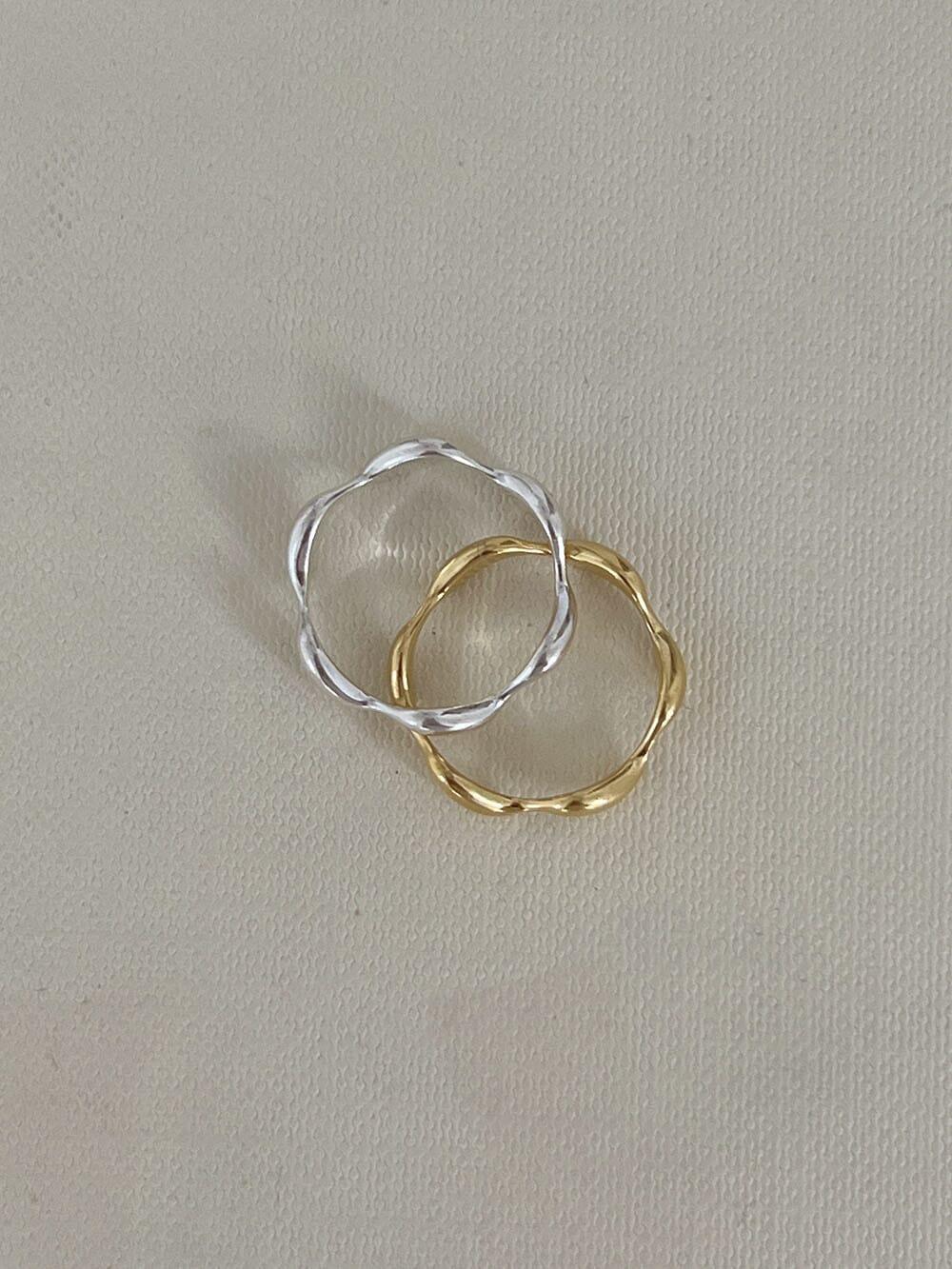 [925 Silver]ケール ウェーブ リング ring The Klang 