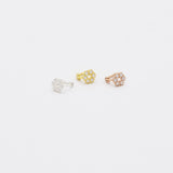 [925 Silver]キュービックレスリングピアス Earrings 10000won 