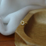 [925 Silver]キュービックレスリングピアス Earrings 10000won 