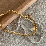 [925 Silver]キューブチェーンブレスレット Bracelet 10000won 