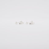 [925 Silver]両キュービックリングピアス Earrings 10000won 