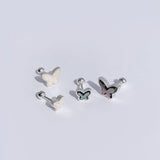 [925 Silver]マリポサ螺鈿蝶ピアス Piercing from lizzy 