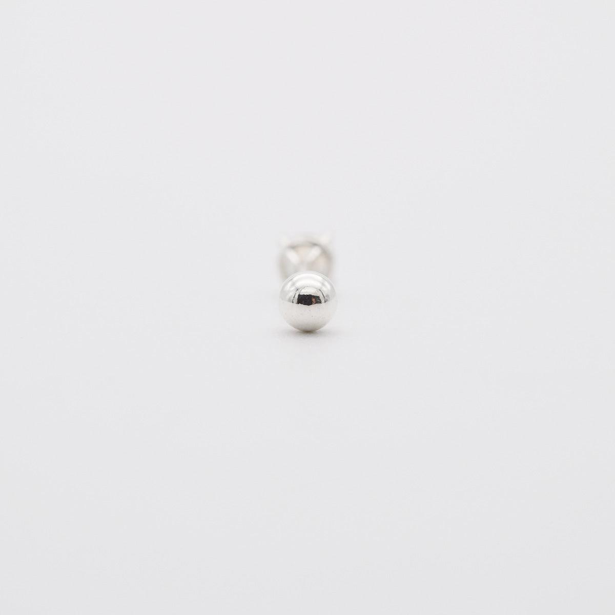 [925 Silver]オーロラキュービックピアス Earrings 10000won 