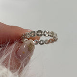 [925 Silver]パンチング フラッシュ ライン リング ring younglong-seoul 