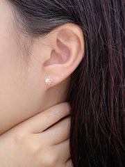 [925 Silver]パールデイジーピアス Earrings The Klang 