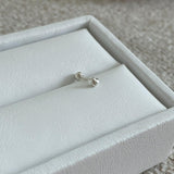 [925 Silver]プチプチハートピアス Piercing 10000won 
