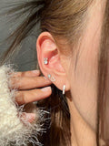[925 Silver]Rabbit and Clover ピアス Piercing younglong-seoul 