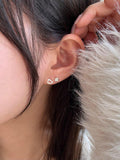 [925 Silver]Rabbit and Clover ピアス Piercing younglong-seoul 