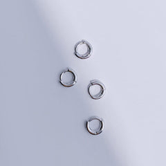 [925 Silver]レイズシンプルリングピアス Piercing from lizzy 