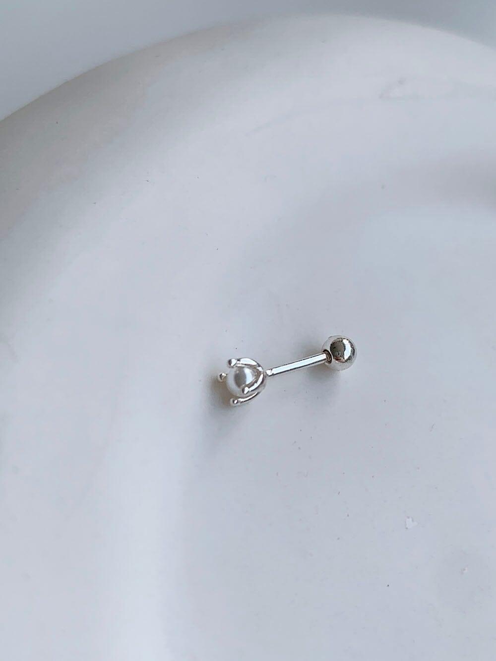 [925 Silver]ロッホ真珠ピアス Earrings The Klang 