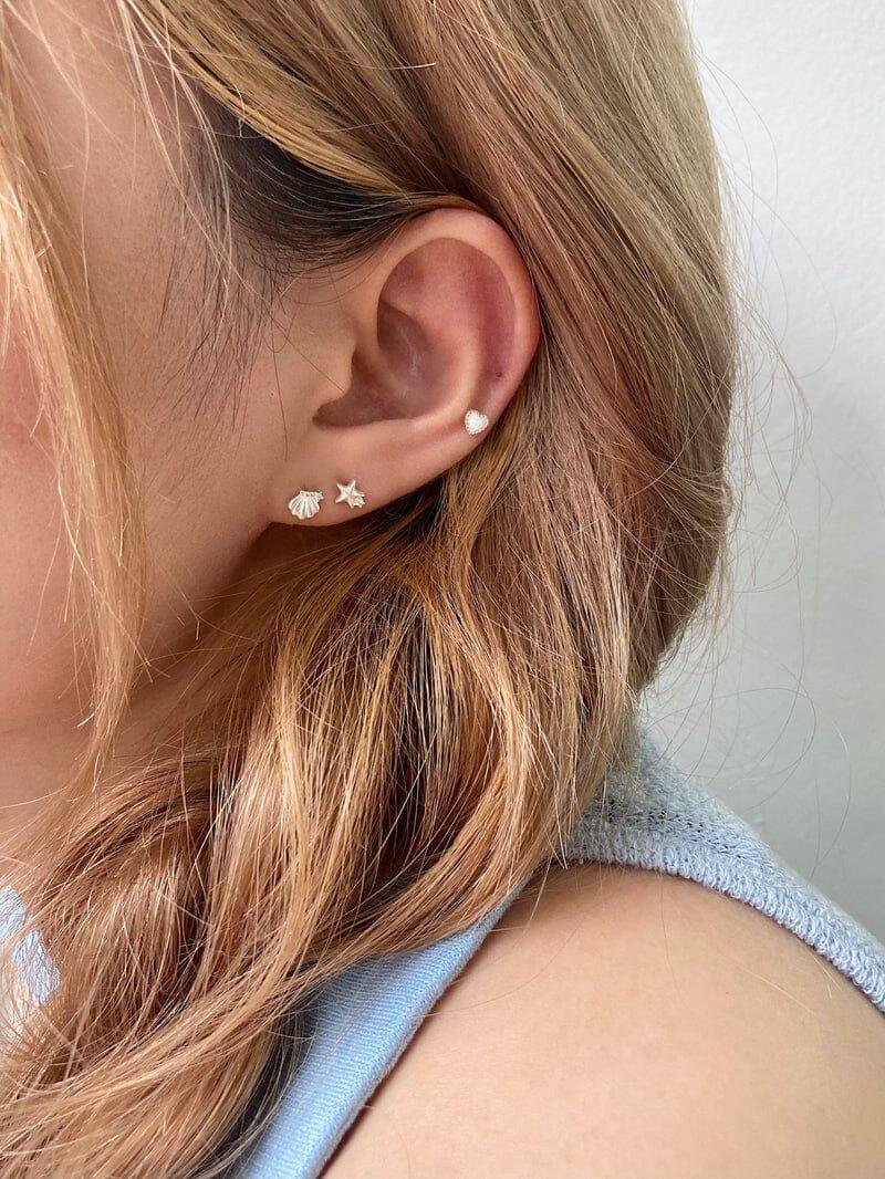 [925 Silver]サマーオーシャンピアス (2Type) Earrings younglong-seoul 