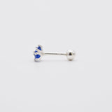 [925 Silver]三葉カラー花ピアス Piercing 10000won 