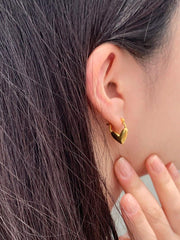 [925 Silver]サロンハートピアス Earrings The Klang 