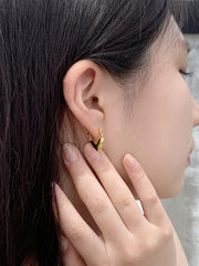 [925 Silver]サロンハートピアス Earrings The Klang 