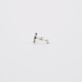 [925 Silver]十字架キュービックリングピアス Earrings 10000won 
