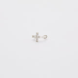 [925 Silver]十字架キュービックリングピアス Earrings 10000won 