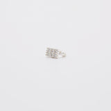 [925 Silver]四角キュービックリングピアス Earrings 10000won 