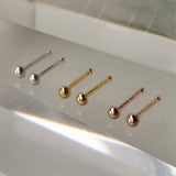 [925 Silver]SIMPLYピアス Earrings pink-rocket 