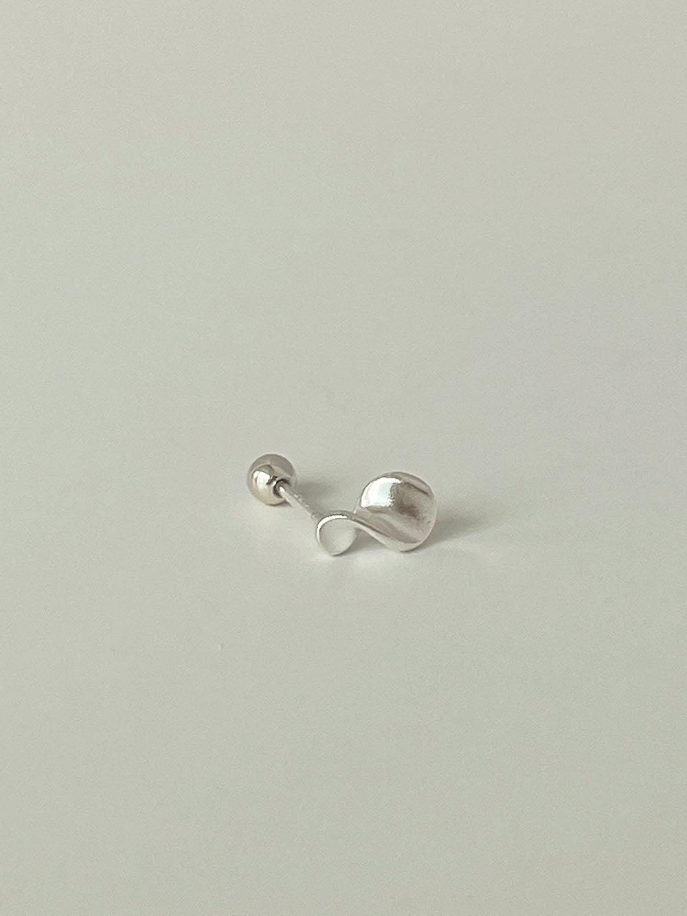 [925 Silver]ソフトラッフルピアス Earrings The Klang 
