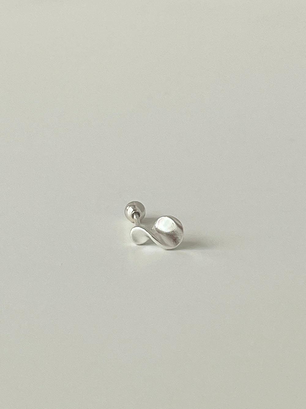 [925 Silver]ソフトラッフルピアス Earrings The Klang 