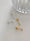 [925 Silver]トイハートピアス Earrings The Klang 